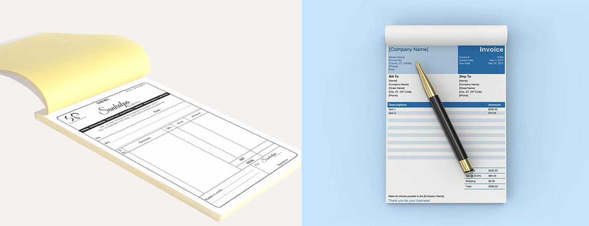 Bill Book Printing Chennai